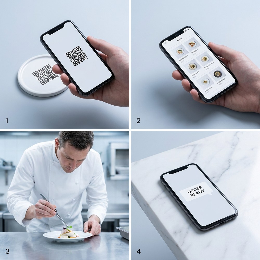 Scan Or Tap To Open The Menu