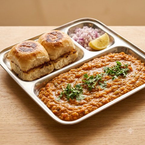 Bhaji Pav - Oil