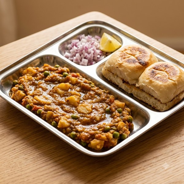 Boil Bhaji Pav - Oil