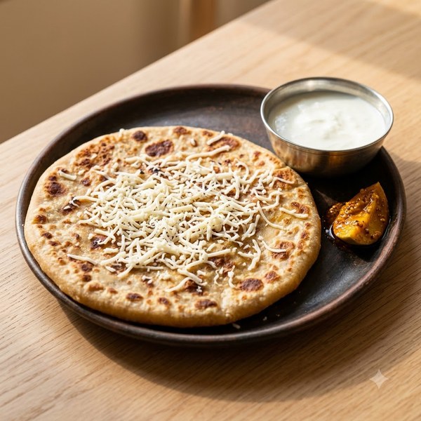 Cheese Aloo Paratha