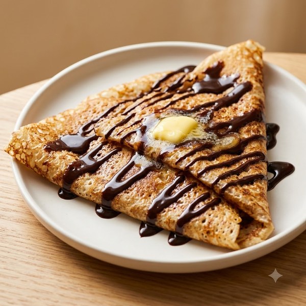 Chocolate Dosa - Butter