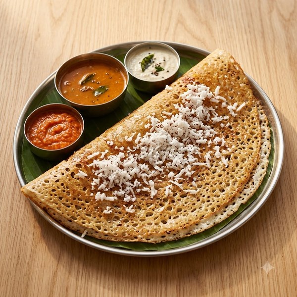 Coconut Rawa Masala Dosa - Oil
