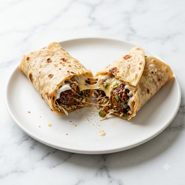 Manchurian Mayonnaise Frankie - Cheese