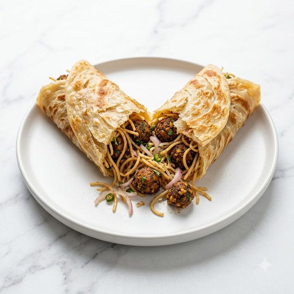 Manchurian Noodles Frankie - Regular