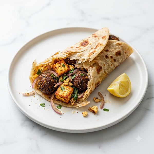 Manchurian Paneer Frankie - Regular