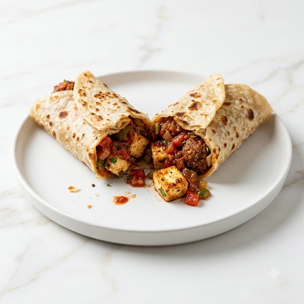 Manchurian Paneer Salsa Spring Frankie - Regular