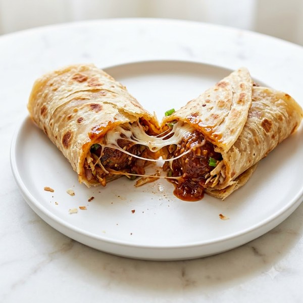 Manchurian Schezwan Frankie - Cheese