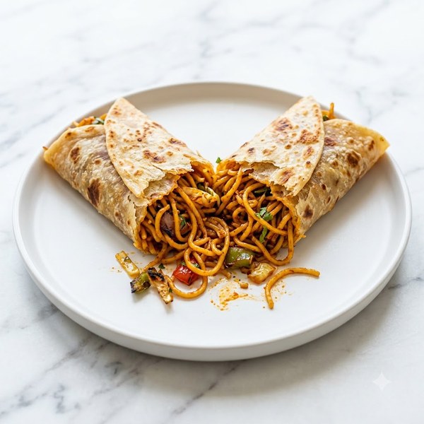 Noodles Tandoori Frankie - Regular