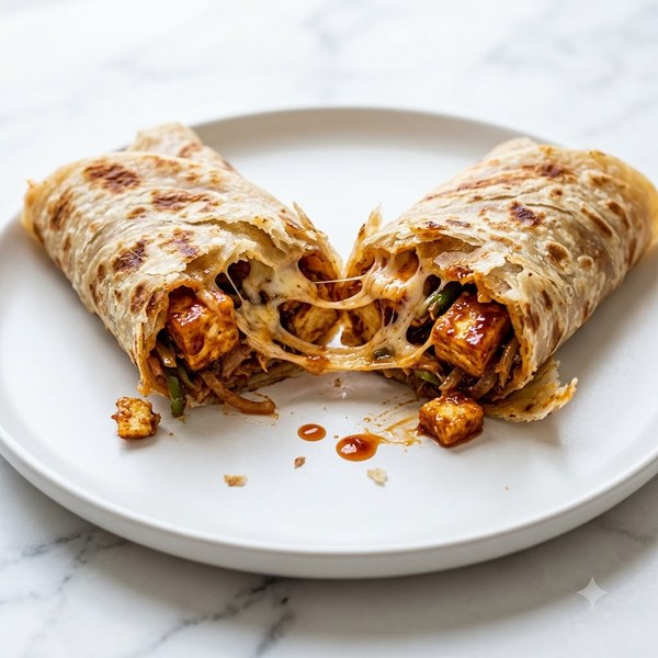 Paneer Schezwan Frankie - Cheese