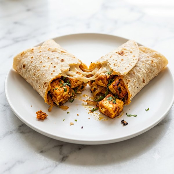 Paneer Tandoori Frankie - Cheese