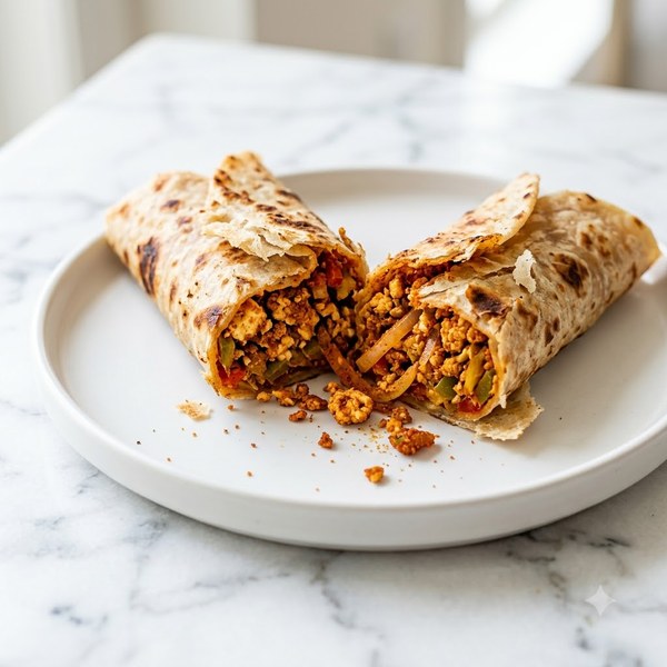 Veg Peri Peri Frankie - Regular