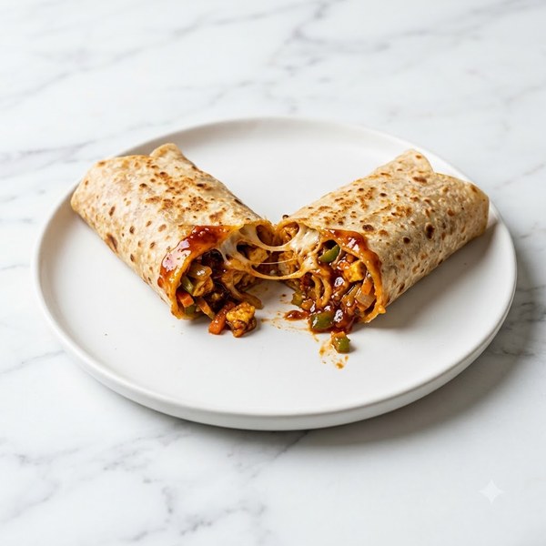 Veg Schezwan Frankie - Cheese