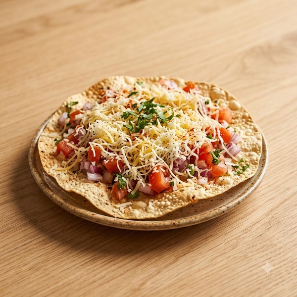 Masala Cheese Papad