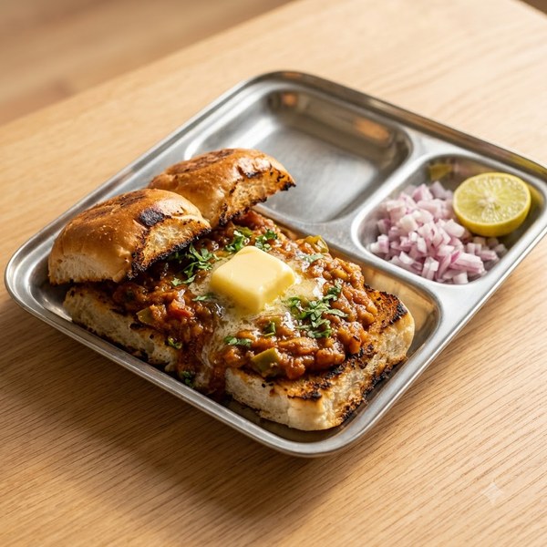 Masala Pav - Butter