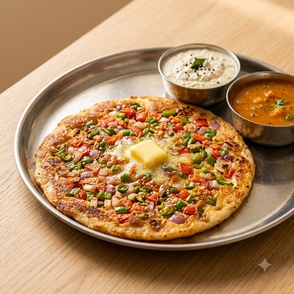 Masala Uttapam - Butter