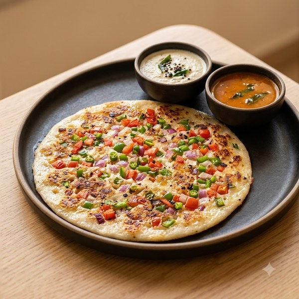 Masala Uttapam - Oil