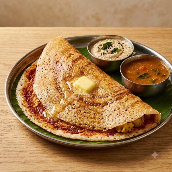 Mysore Masala Dosa - Butter