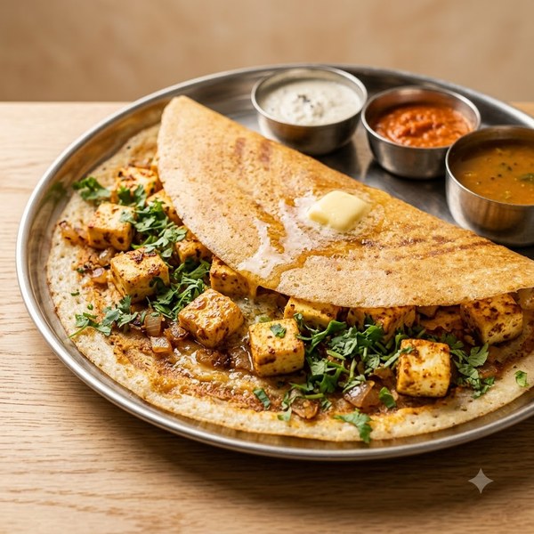 Paneer Dosa - Butter