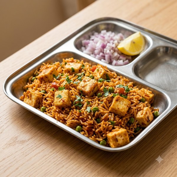 Paneer Pulav - Oil