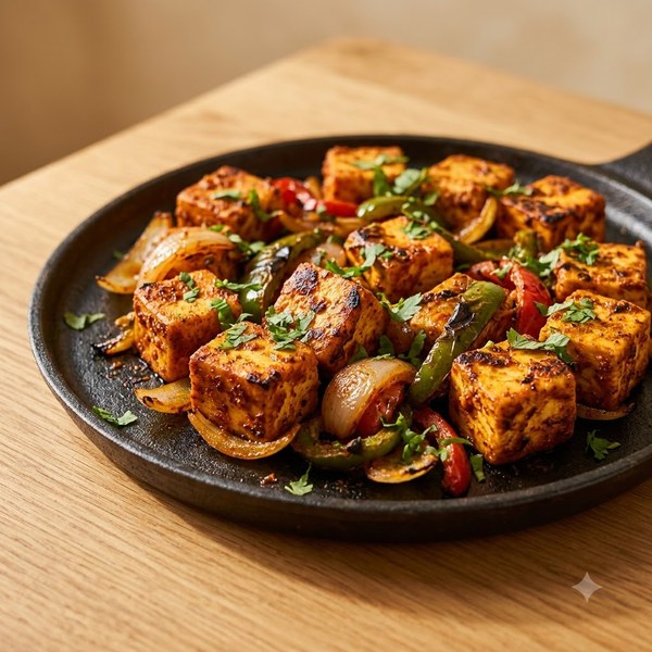 Paneer Tawa Tikka (Spicy)