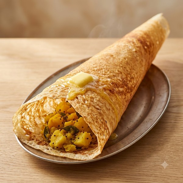 Paper Masala Dosa - Butter