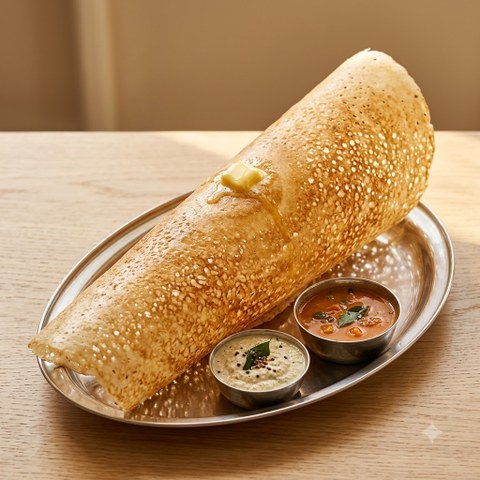 Paper Plain Dosa - Butter