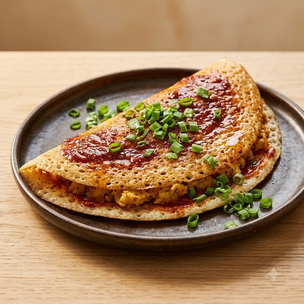 Schezwan Masala Dosa - Oil