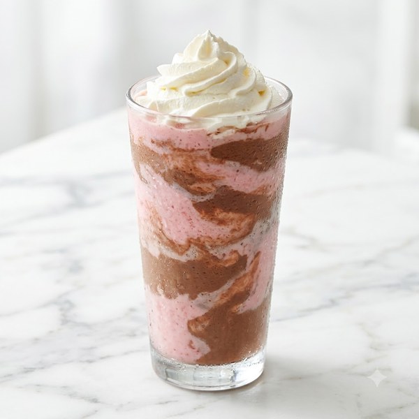 Strawberry Chocolate Milkshake