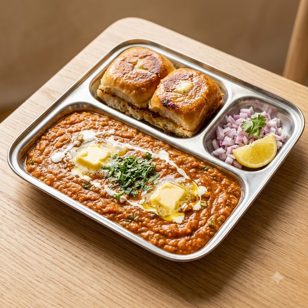 Special Bhaji Pav - Butter