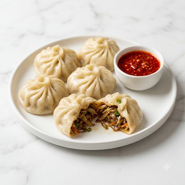 Steam Chinese Momos - 5pcs