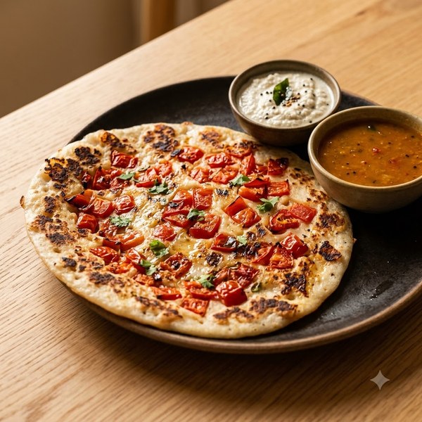 Tomato Uttapam - Oil