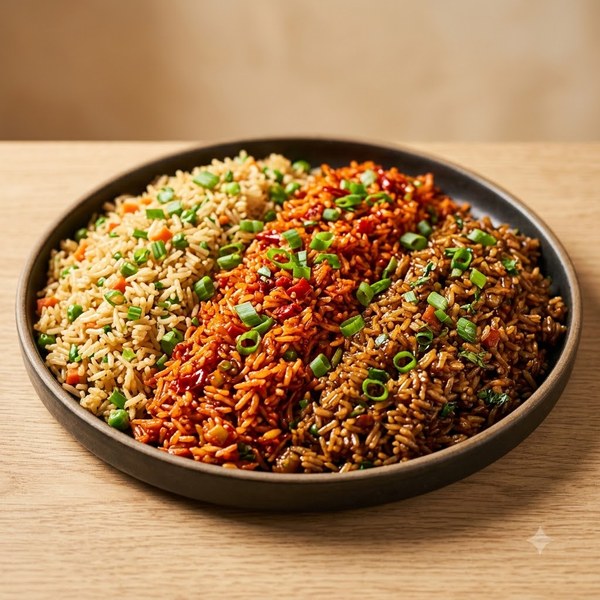 Triple Fried Rice